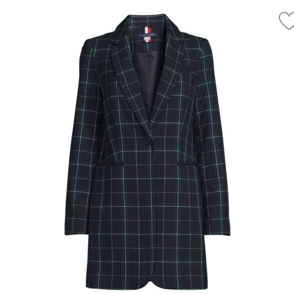Tommy HilfigerCheck Duster Jacket sz 14